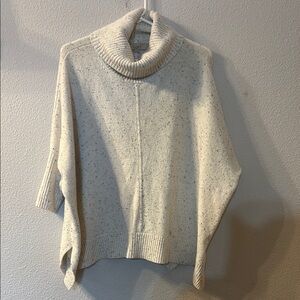 LOFT Women's Speckled Cream Sweater size XS